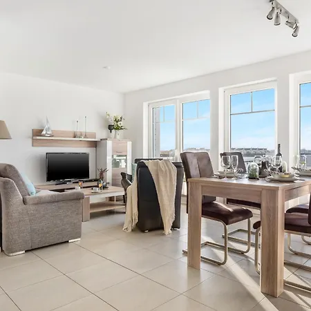 Nyaraló House - Sonnenterasse, Wellnessbad Mit Sauna, Kamin, Dachterrasse, Hafenblick Olpenitz