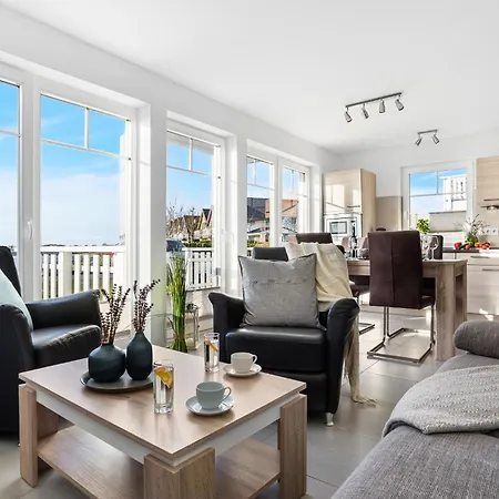 House - Sonnenterasse, Wellnessbad Mit Sauna, Kamin, Dachterrasse, Hafenblick Nyaraló *