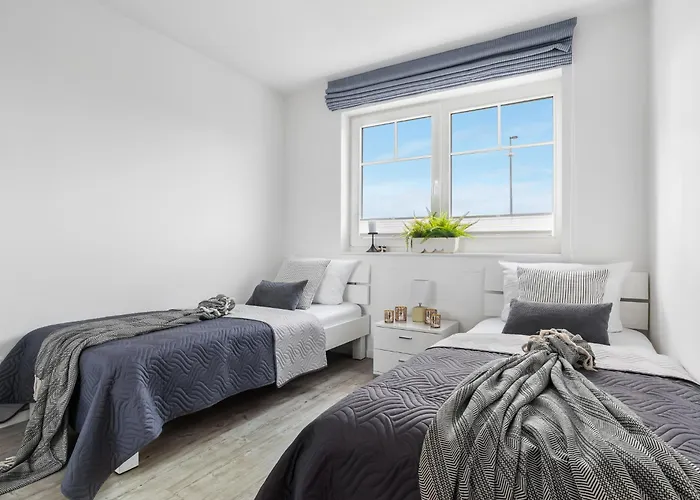 Casa de Férias House - Sonnenterasse, Wellnessbad Mit Sauna, Kamin, Dachterrasse, Hafenblick Olpenitz